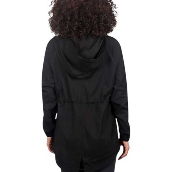 NEW Kirkland Signature Women's Anorak Jacket | Black - Picture 2 of 4